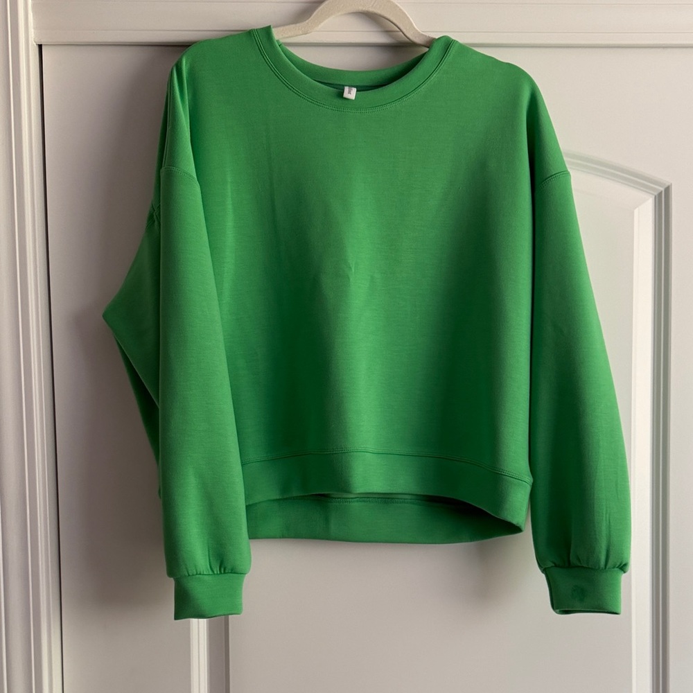 Wishlist Bright Green Crewneck Tee